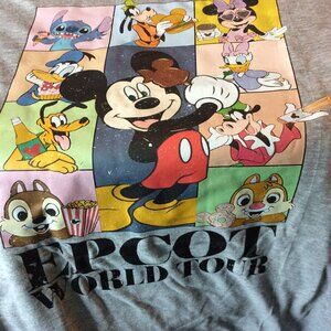 Disney Custom Epcot World Tour Unisex XXL
